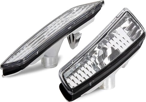 HECASA Pair Side Marker Lights Compatible with 2008-2009 Pontiac G8 GT GXP Bumper Side Markers Lamps Left & Right Side Clear Lens in Kuwait