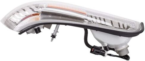 Carlights360: بالنسبة إلى Mercury Grand Marquis Turn Turn/وقوف السيارات الإضاءة/العلامة الجانبية Light 2006 2007 2008 2009 Side Side Pressenger w/plub dot active activation for FO2527103 in Kuwait