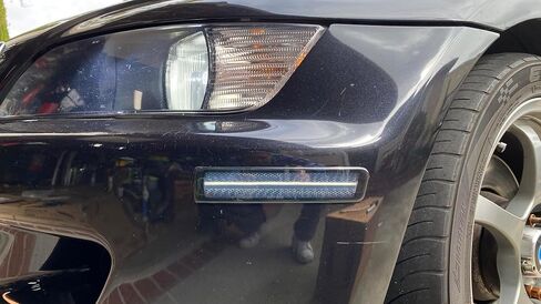 Ijdmtoy شبه العدسة ذات العدسة الأمامية المصد أمبر كامل LED LED Side Lights متوافقة مع 1996-2002 BMW Z3 Roadster convertible ، Z3-M Coupe in Kuwait