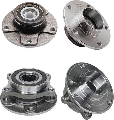 Detroit Axle - 4 محاور محمل العجلات لعام 2013-2016 دودج دارت ، 2014 2015 محمل العجلات المحمل التجميع الأمامي والخلفي in Saudi Arabia