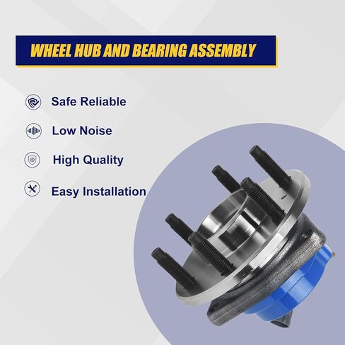 KUSATEC 513236 Front/Rear Wheel Bearing and Hub Assembly Compatible with 2006-2007 Buick Terraza,Saturn Relay, 2006-2009 Chevy Uplander,Pontiac Montana, 6 Lug Bolts w/ABS in Saudi Arabia