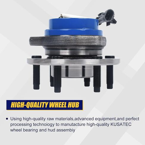 KUSATEC 513236 Front/Rear Wheel Bearing and Hub Assembly Compatible with 2006-2007 Buick Terraza,Saturn Relay, 2006-2009 Chevy Uplander,Pontiac Montana, 6 Lug Bolts w/ABS in Saudi Arabia