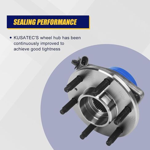 KUSATEC 513236 Front/Rear Wheel Bearing and Hub Assembly Compatible with 2006-2007 Buick Terraza,Saturn Relay, 2006-2009 Chevy Uplander,Pontiac Montana, 6 Lug Bolts w/ABS in Saudi Arabia