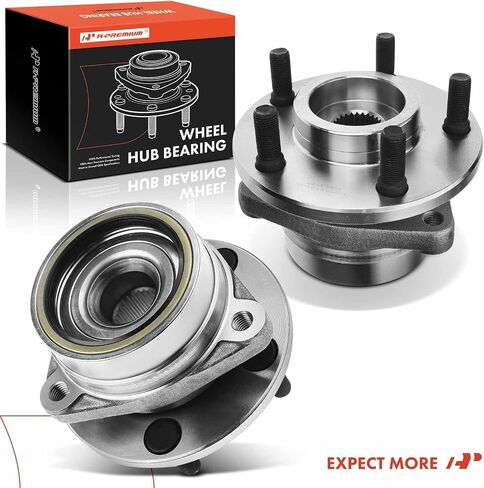 A-Premium 2 X Bront Wheel Bearing and Hub Assembly مع 5-Lug متوافق مع Jeep Wrangler 1987-1989 ، Cherokee 1984-1989 ، Comanche 1986-1989 ، Wagoneer 1984-1989 in Saudi Arabia