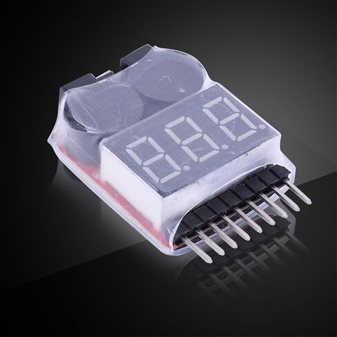 2-in-1 Battery Low Alarm Buzzer LED Signal Light Battery Monitor Electronic Module in Saudi Arabia