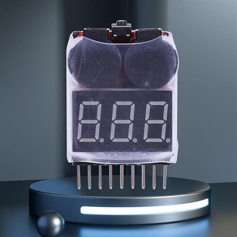 2-in-1 Battery Low Alarm Buzzer LED Signal Light Battery Monitor Electronic Module in Saudi Arabia