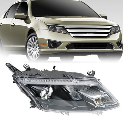 استبدال مجموعة المصابيح الأمامية Munirater لعام 2010 2011 2012 Fusion Right -Mexenger Side 9E5Z13008A in Saudi Arabia