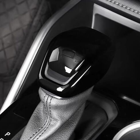Car Accessories Fit for Toyota Highlander 2020~2023 Toyota RAV4 2019-2023 Gear Shift Lever Knob Shifter Head Cover Trim ABS Black in Saudi Arabia
