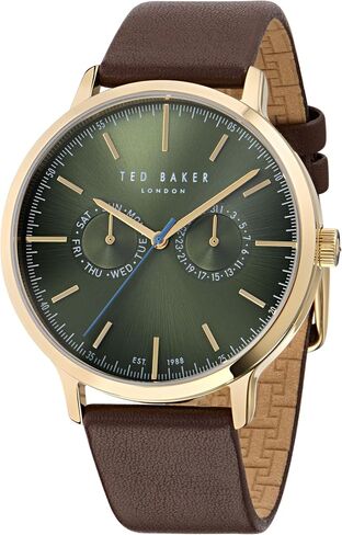 Ted Baker Haarvin Men's Black Leather Watch Watch in Saudi Arabia