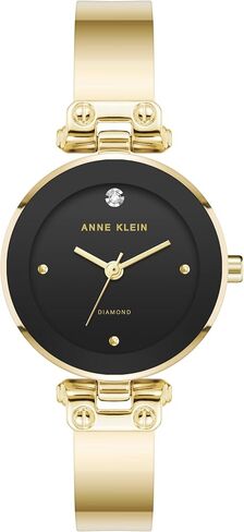 Anne Klein Women's Genuine Diamond Dial Bangle Watch in Kuwait