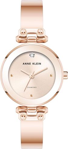 Anne Klein Women's Genuine Diamond Dial Bangle Watch in Kuwait