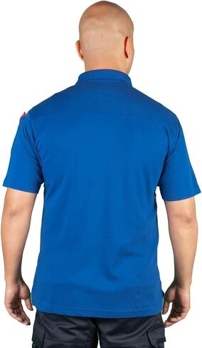 First Class Men's Polo Shirt Short Sleeve Tactical Interlock Moisture Wicking, Wrinkle Resistant Casual Security Polo Shirt in Saudi Arabia