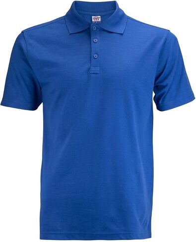 First Class Men's Polo Shirt Short Sleeve Tactical Interlock Moisture Wicking, Wrinkle Resistant Casual Security Polo Shirt in Saudi Arabia