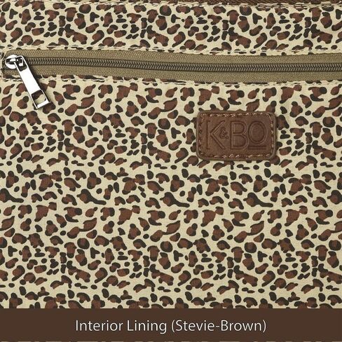 K & Bo Stevie Women's Crossbody Crossbod Presh ، Rocker Chic Boho Medium ، يتحول إلى حقيبة القابض ، والوزن الخفيف in Saudi Arabia
