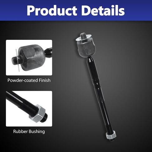 6 Pcs Tie Rod End Kit, Front Inner Outer Tie Rod End With Boots Compatible with 2005-2023 TOYOTA TACOMA in Saudi Arabia
