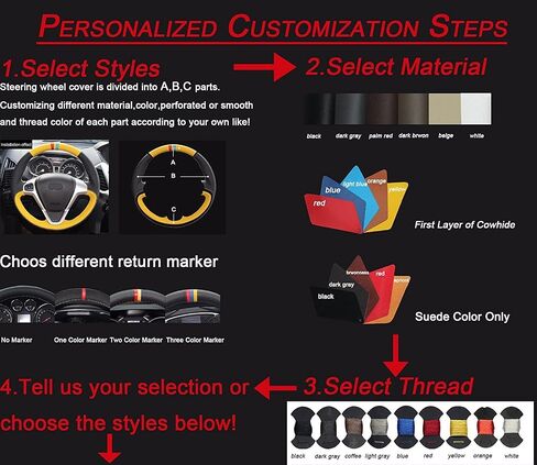 Loncky Custom Fit OEM يدوية يدوية سوداء حقيقية تلقائية تلقائية المخصصة لغطاء عجلة القيادة لكيا أوبطيما 2011 2013 الإكسسوارات in Kuwait