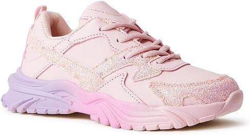 Fabkids Girls Boys Tennis Tennis Lace Up Athletic Sneakers Running Runner For Toddler Little Kid Big Kid in Kuwait