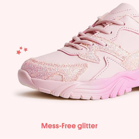 Fabkids Girls Boys Tennis Tennis Lace Up Athletic Sneakers Running Runner For Toddler Little Kid Big Kid in Kuwait