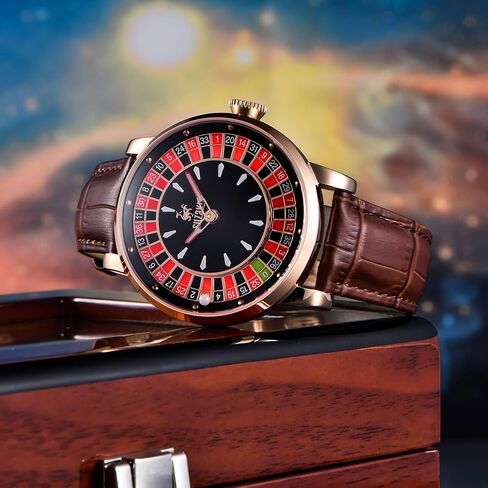 مشاهدة الرجال التلقائي 46 ملم روليت ميكانيكية مشاهدة الرجال مشاهدة أوتوماتيكية الحركة NH35A مقاومة للماء من الجلد المضيء in Kuwait