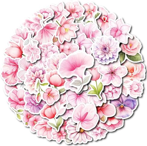 50 Pack Snails Stickers Water Bottles Laptop Car Phone Guitar Skateboard Computer Colorful Snail Vinyl Sticker Waterproof Cute Aesthetic Trendy Decals for Teens Boys Girls Adults in Saudi Arabia