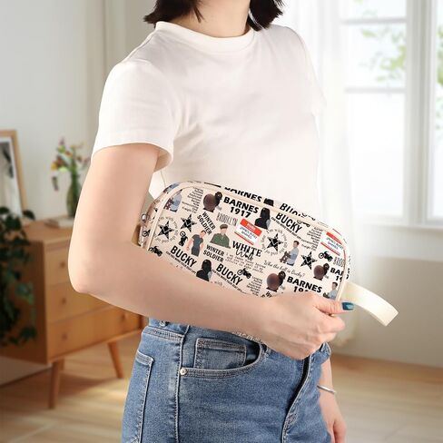 PWHAOO Movie Inspired Gift Movie Quotes Crossbody Bag Winter Soldier Travel Bag Movie Fan Club Gift Bag in Saudi Arabia