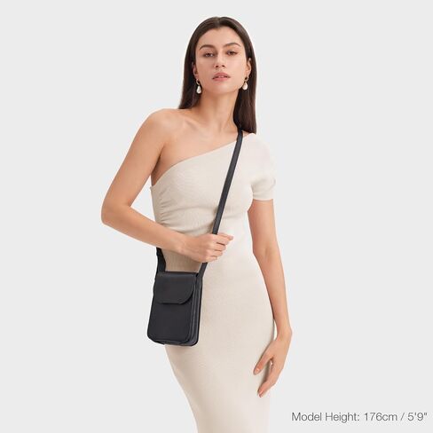 Kattee Small Crossbody Bags for Women Trendy, Leather Phone Purses Wallet Shoulder Handbags Travel with Card Slots in Kuwait
