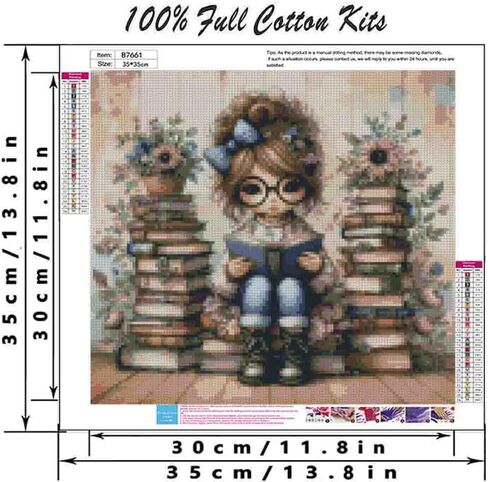Flower Stamped Cross Stitch Kits for Adults Beginner,Sewing Machine Counted Cross Stitch Kits Printed Stitching Cute Patterns Dimensions Needlepoint Art Crafts Embroidery Kits for Adults Beginners in Kuwait