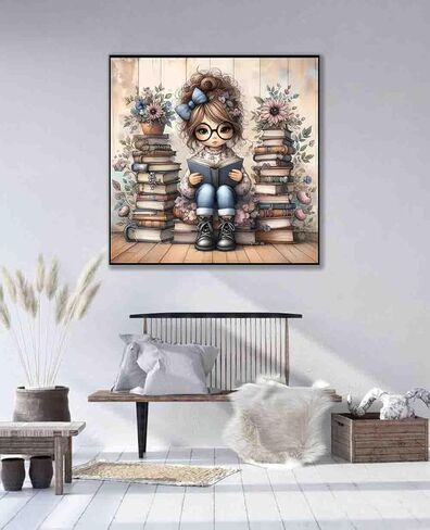 Flower Stamped Cross Stitch Kits for Adults Beginner,Sewing Machine Counted Cross Stitch Kits Printed Stitching Cute Patterns Dimensions Needlepoint Art Crafts Embroidery Kits for Adults Beginners in Kuwait