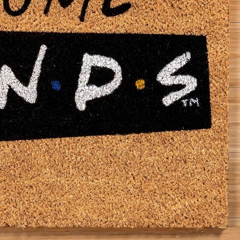 Gertmenian Peanuts Snoopy Coir Doormat - 2x3 Welcome Mat (2-Pack), Ideal for High Traffic Areas in Front Door, Garage, Entryway - Welcome, 80022 in Saudi Arabia