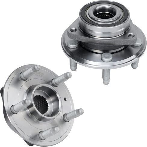Detroit Axle - REAR 2PC WHELE HUBS لـ 10-16 CHEVY CAMARO 2010 2011 2013 2014 2015 2015 ، 2 Wheel Bearing & Hubs Assembly Placbly in Saudi Arabia