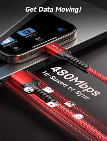 كابل JSAUX USB C [5 حزم 3.3 قدم]، سلك USB A إلى USB 3A شحن سريع متوافق مع iPhone 16/16 Plus/16 Pro/16 Pro Max/iPhone 15 Series، Samsung Galaxy S20 S10 S9، Note 20 10، السيارة العب، إل جي - رمادي in Kuwait