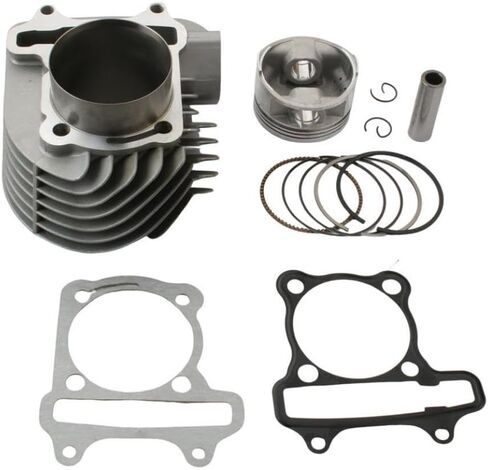63mm 180cc Big Bore Cylinder Kit for Agility 125 متوافقة مع بطولة DJ S مثل فيلم XL People S Super 8 125cc Kudu 4T in Saudi Arabia