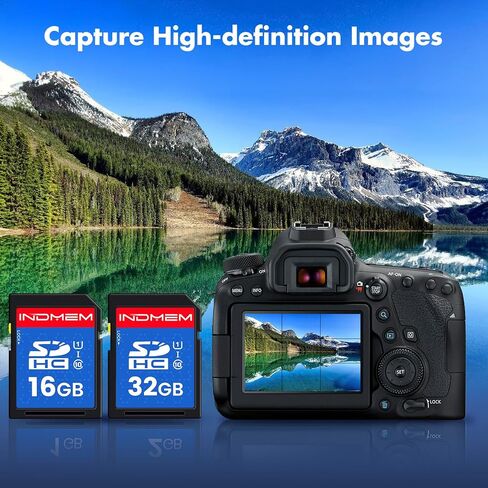 INDMEM SD Card 2GB， Class 4 Flash Memory Card 2G SLC Standard Secure Digital Cards in Saudi Arabia