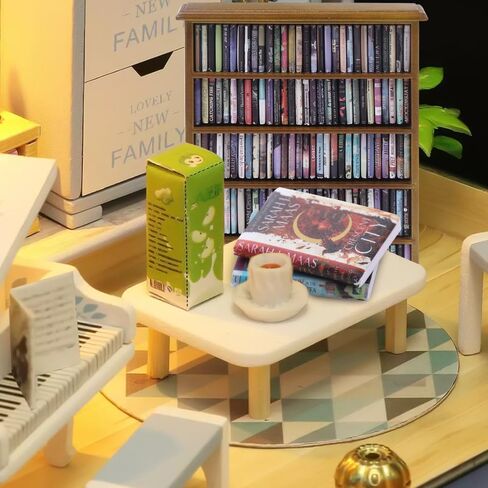 300pcs Mini Books Miniatures Dollhouse Books for Anxiety Bookshelf Tiny Plastic Books for Dollhouse Decor Accessories DIY Crafting Library Bookshelf Fillers Mini Toys in Kuwait