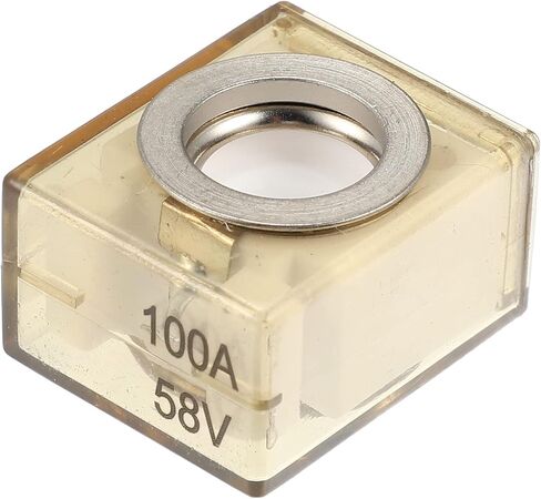 X AutoHaux مقاوم للماء 100A Marine تصنيف البطارية المصهر FUSE FUSE فقط 58 فولت DC الحد الأقصى in Saudi Arabia