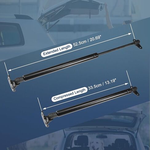 Rear Hatch Lift Support Struts Gas Springs Shock Replace No.689600E021/689500E021 for Lexus RX350 2004-2009 for Lexus RX400H 2006-2008 in Kuwait