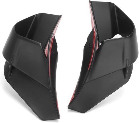 جناح الدراجات النارية يناسب R7 Wings Wing Wing Wind Spoiler Kits Fairing Fairing Litm for Yamaha R7 YZF R7 YZFR7 YZF-R7 2021-2023 (Gloss Black) in Kuwait