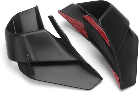 جناح الدراجات النارية يناسب R7 Wings Wing Wing Wind Spoiler Kits Fairing Fairing Litm for Yamaha R7 YZF R7 YZFR7 YZF-R7 2021-2023 (Gloss Black) in Kuwait