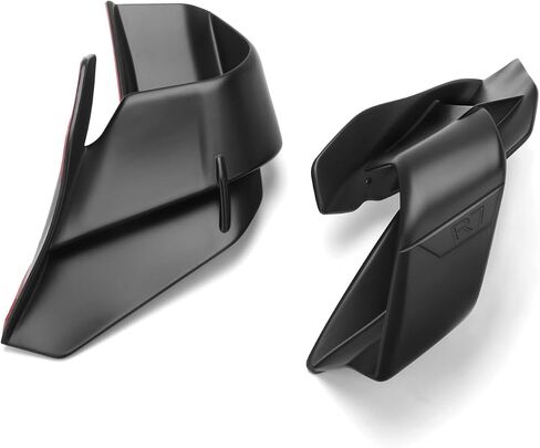 جناح الدراجات النارية يناسب R7 Wings Wing Wing Wind Spoiler Kits Fairing Fairing Litm for Yamaha R7 YZF R7 YZFR7 YZF-R7 2021-2023 (Gloss Black) in Kuwait