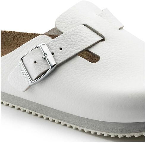 حذاء بيركنستوك بوسطن Vl Shearling ضيق للجنسين مقاس 4، اللون: أسود in Saudi Arabia