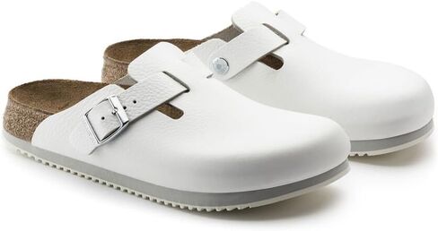 حذاء بيركنستوك بوسطن Vl Shearling ضيق للجنسين مقاس 4، اللون: أسود in Saudi Arabia