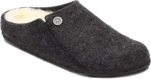 حذاء بيركنستوك بوسطن Vl Shearling ضيق للجنسين مقاس 4، اللون: أسود in Saudi Arabia