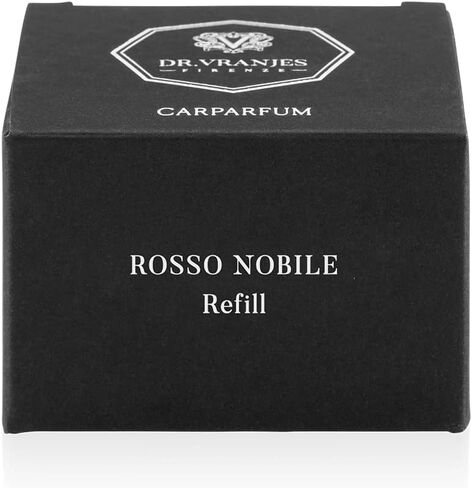 الدكتور Vranjes - Carparfum المعطرة - ناشر السيارات - معطر الهواء القابل لإعادة الملء - عطر السيارة - المصنوع في إيطاليا (روسو نوبلي) in Kuwait