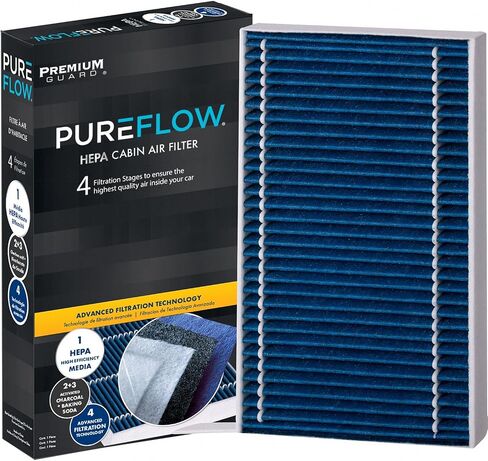 Pureflow HEPA Cabin Air Filter PC99502HX | يناسب 2023-20 تسلا Y ، 2023-17 3 in Kuwait