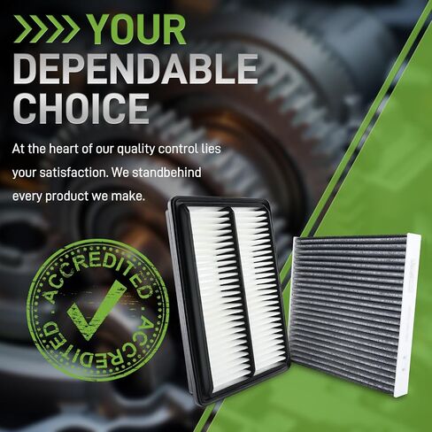 Cabin Air Filter& Engine Air Filter Compatible with Honda Passport Compatible with Pilot Compatible with Ridgeline Compatible with Acura MDX 80292-SEC-A01 80292-SDC-A01 80292-T0G-A01 in Saudi Arabia