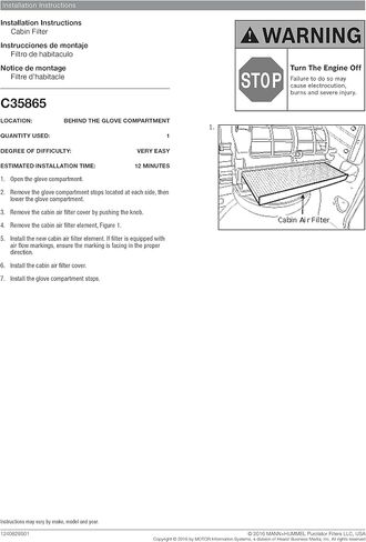 Purolator C35865 PurolatorONE Advanced Cabin Air Filter Compatible With Select Kia and Hyundai in Saudi Arabia