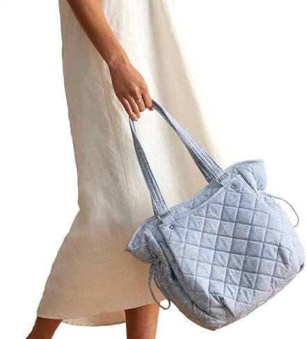 محفظة Vera Bradley Cotton Glenna Satchel، Morning Glory in Kuwait