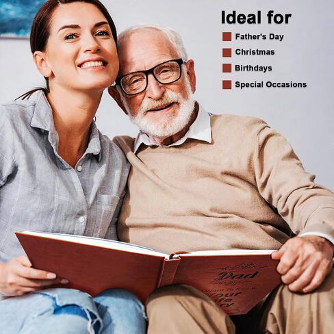 هدايا junqiu for dad - أبي أريد أن أعرف قصة حياتك ، كتاب دفتر اليومية الموجهة للأب - هدايا عيد الأب ، هدايا عيد ميلاد لأبي من ابن الابن ، أبي هدايا لعيد الميلاد in Kuwait
