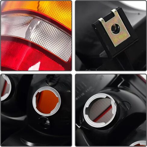 Epic Lighting OE Pitction Replacement Light Marker Marker Light Light Light Combo مجموعة متوافقة مع طرازات سيلفرادو 1999-2002 فقط [6 قطعة] جوانب السائق والركاب in Saudi Arabia