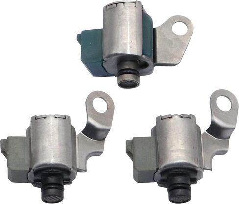 GXARTS AW4 A340 Transmission TCC Lock Up Solenoid + Shift Solenoids Kit fit for Toyota Previa Supra T100 Tacoma 4Runner Pickup fit for Jeep Wagoneer Cherokee Comanche fit for Lexus SC300 1992-1997 in Saudi Arabia